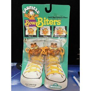 ***SOLD- RARE 1978*** Vintage Garfield Brookside Bow Biters Kids Shoe Lace Lock